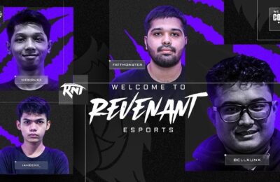 REVENANT ESPORTS OFFICIALLY ANNOUNCES MAIDEN APEX LEGENDS TEAM