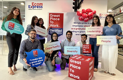 Ecom Express named among India’s Top 6 Best Workplaces in Transportation & Logistics 2022