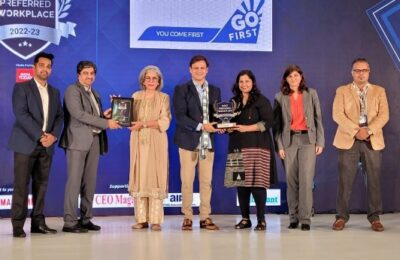 GO FIRST RECOGNIZED AS “MOST PREFERRED WORKPLACE 2022” & “BRAND OF THE YEAR 2022” BY TEAM MARKSMEN