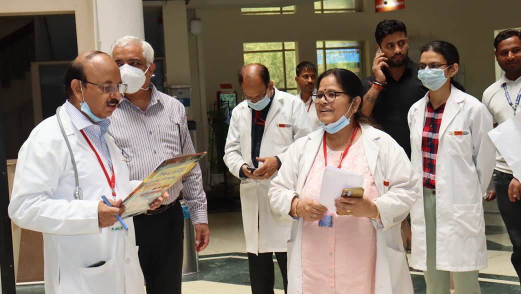 Department of Emergency Medicine SMS&R and Sharda Hospital Celebrate World Emergency Medicine Day