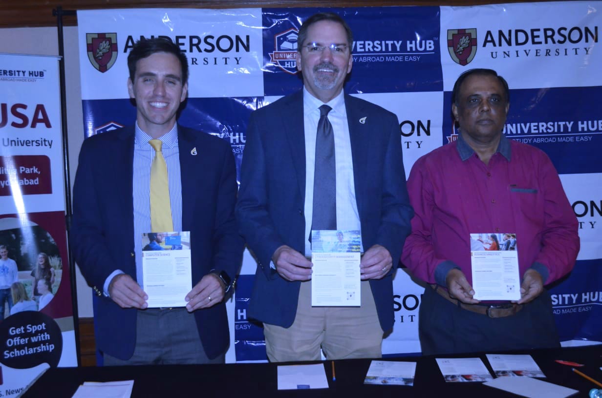 Anderson University, an Apple Distinguished Institution, Offers Spot Admissions in Hyderabad