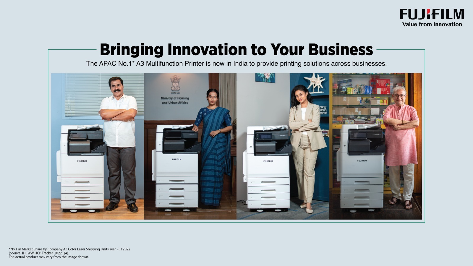 Bringing Innovation to Your Business: FUJIFILM India, connecting India with its Latest Ad Film