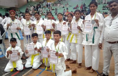 Ambuja Cements supports 14 Chandrapur students win multiple medals in International Karate Championships