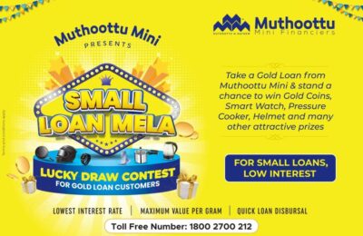 Muthoottu Mini Launches Lucky Draw Contest for Gold Loan Customers